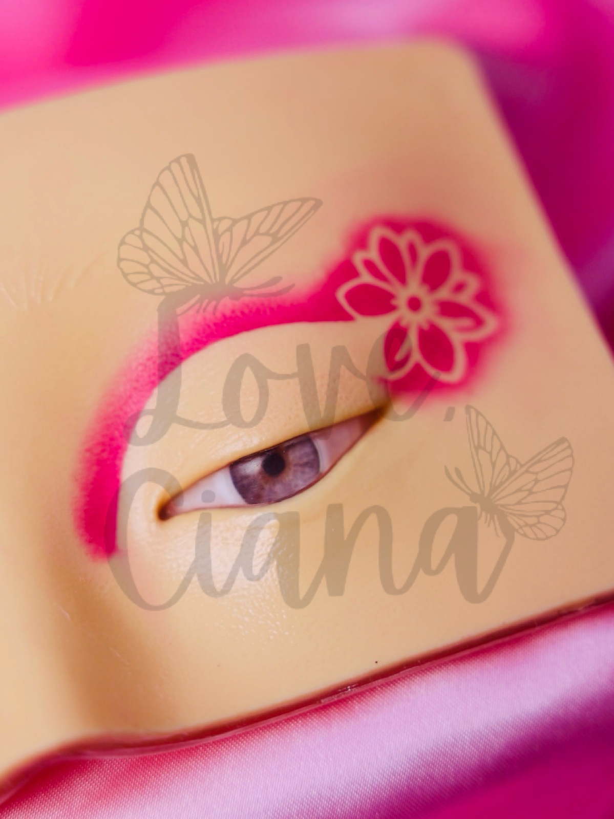 Eye Blossom Cut Crease Stencils