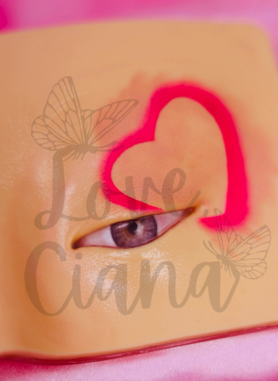Sweetheart Cut Crease Stencils