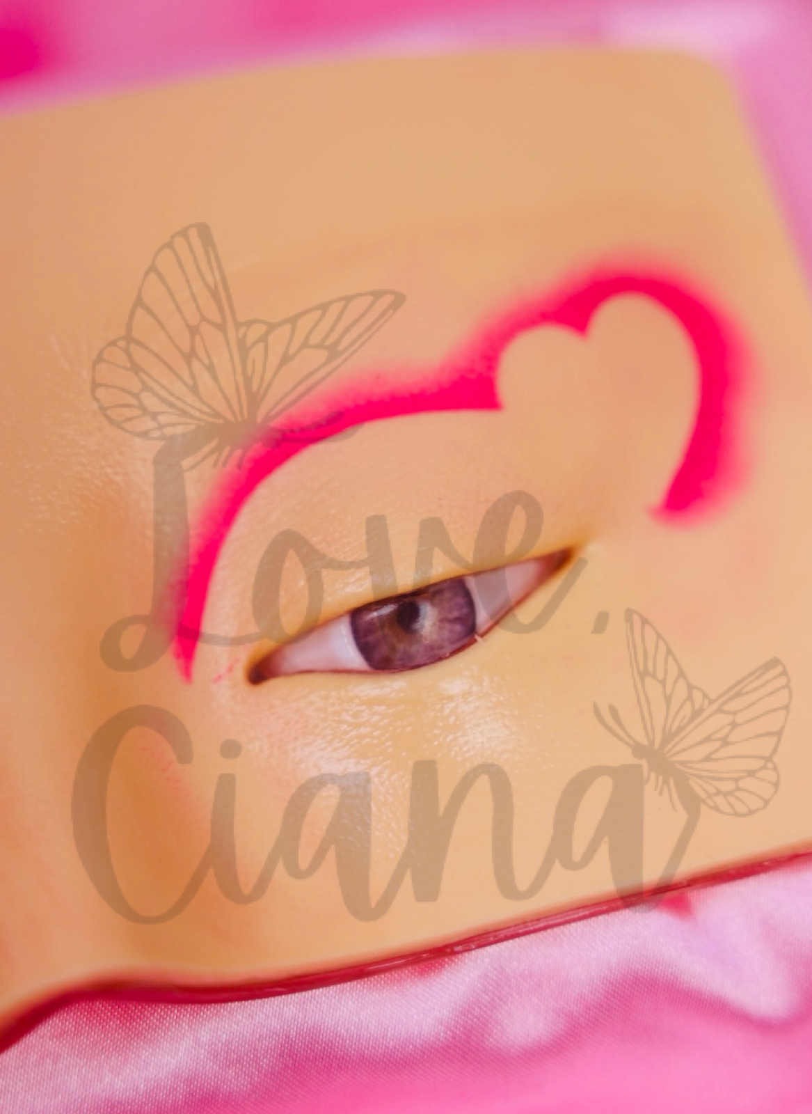 Sweetheart Cut Crease Stencils