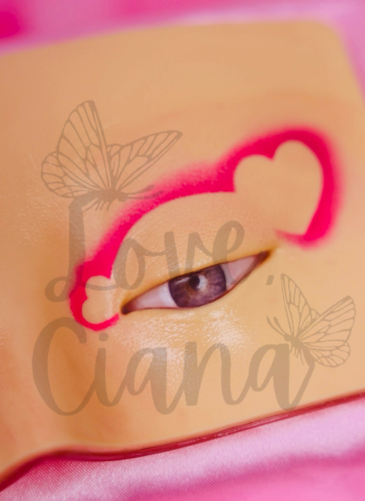 Sweetheart Cut Crease Stencils
