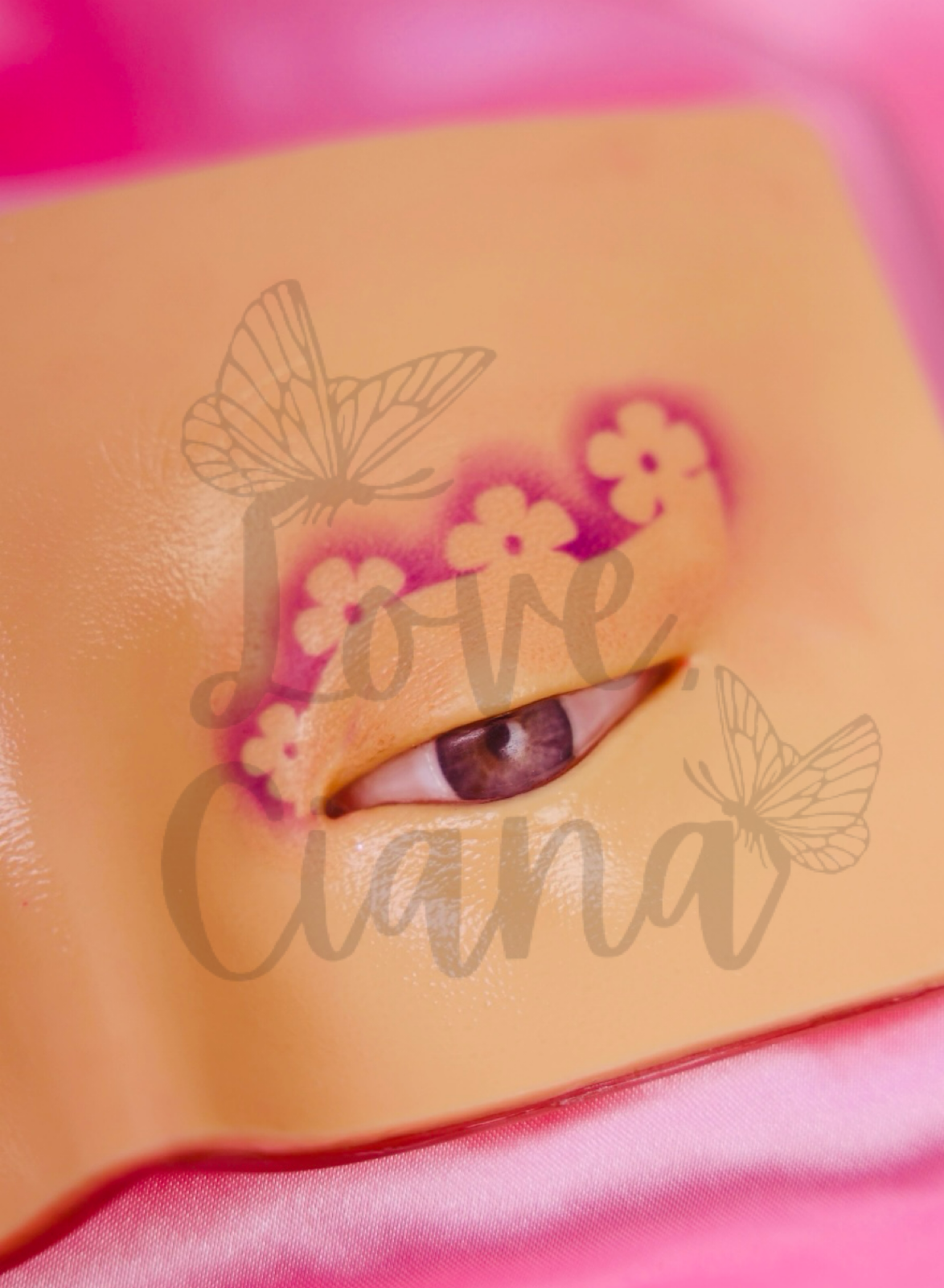 Flutter and Bloom Cut Crease Stencil